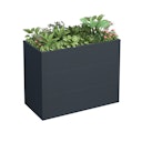 Vorschaubild T&J ELKE Metall Hochbeet 100 x 50 x 77 cm Anthrazit 