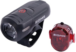 Sigma Sport Akku-LED-Leuchten-Set Aura 45 USB / Nugget II