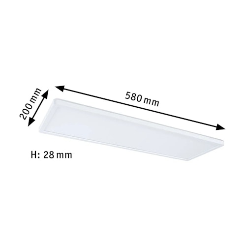 Paulmann LED Panel Atria Shine Backlight weiß