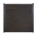 Vorschaubild GroJa Viento Designzaun  Sondermaß Element mit Rahmen Anthrazit