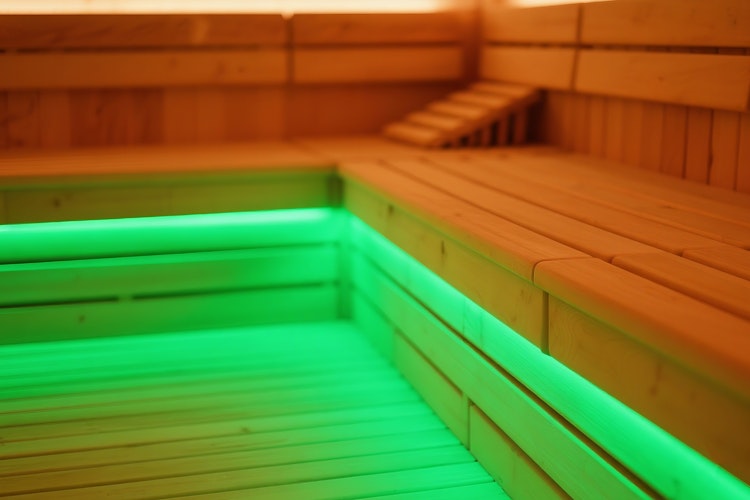 Karibu Verlängerungspaket für LED-Lichtband für Innensaunen (200 cm Länge)