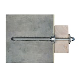 Skan Holz Wandbefestigungsset für Vordächer Größe 1Zubehörbild