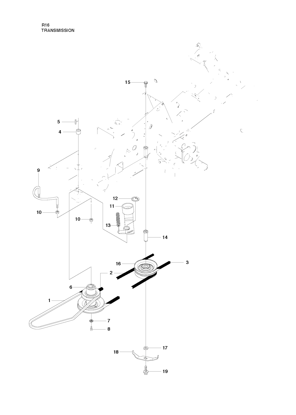 Explosionszeichnung Ersatzteile