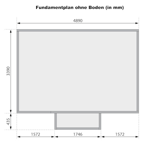 Karibu Gartenhaus Nordland mit Friesengiebel - 38 mm