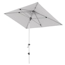 Vorschaubild doppler Mittelmastschirm EXPERT 220 x 140 Auto-Tilt, Aluminium Silber / 100 % Polyester 180 g/m²