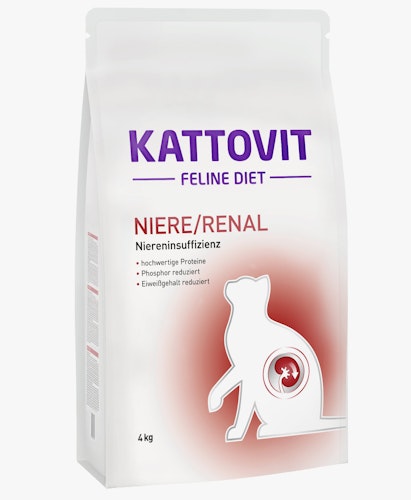 KATTOVIT Feline Diet Niere/Renal Katzentrockenfutter Diätnahrung