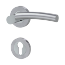 Vorschaubild Griffwerk Türgriff RAFFAELLA Schraubrosette- Chrom/Perla Silbermatt - Auslaufartikel