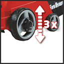 Vorschaubild Einhell Elektro-Vertikutierer-Lüfter GC-SA 1231/1 3420640