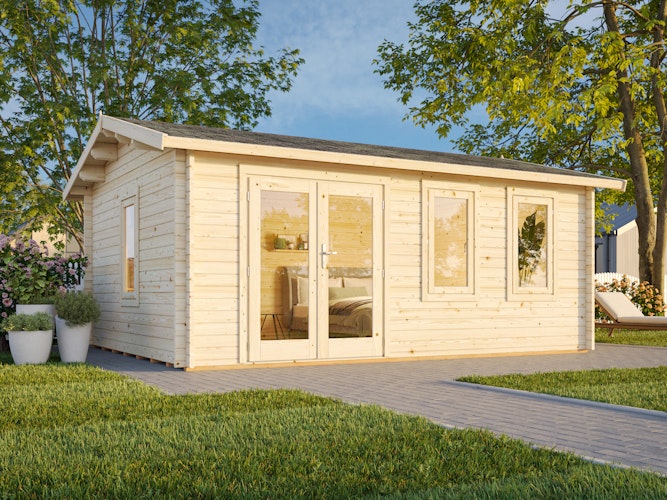 Palmako Gartenhaus Iris 19,1 m² - 44 mm