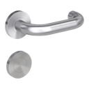 Vorschaubild Griffwerk ALESSIA PROFESSIONAL Schraubtechnik GK4 -Edelstahl matt  Rosettengarnitur -Schraubt. -BL -TS 40-45mm