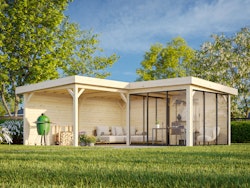 Palmako Carport/Pavillon Connect Lenna 24,9 m² Set 412 Slide