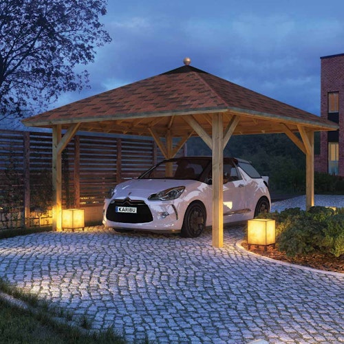 Karibu Pavillon Carport Kirn 1/2/3 - KDI