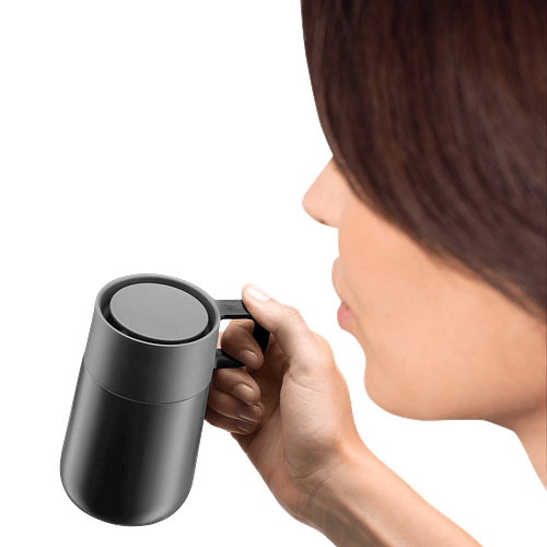 WMF Impulse Travel Mug Thermobecher, 0,3 l, Anthrazit matt