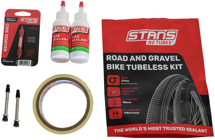 Stan's Tubeless-Kit Road & Gravel 21 mm beige