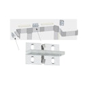 Vorschaubild Paulmann LED Strip Profil Duo Fixture 4er Pack in Transparent