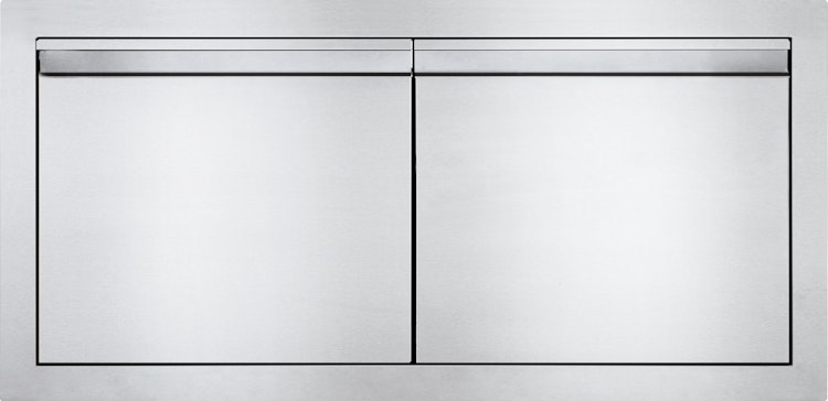 NAPOLEON 2er Einbau-Türe, quer (91 x 41 cm) (BI-3616-2D)