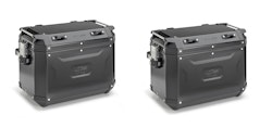 KAPPA Seitenkoffer KVG K-Voyager Satz, Schwarz