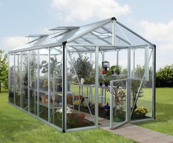 Vitavia Gewächshaus Zeus 11900 inkl. 3 Dachfenstern - 11,9 m²