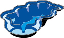 Ubbink Teichschale Fertigteich Neptun V - 3800 l