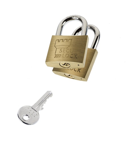 Burg Wächter Zylinder-Vorhangschloss Duo 405 40 SB