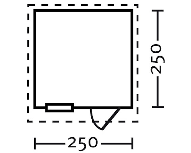 Skan Holz 28 mm Blockbohlenhaus Porto
