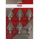 Vorschaubild 6 x Ringhaken 3-Loch, Länge 55 mm, LA 33x30 mm