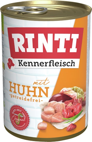 RINTI Kennerfleisch 400g Dose Hundenassfutter