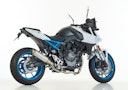 Vorschaubild SHARK KOMPLETTANLAGE Titan silber SRC 4 für SUZUKI GSX-8R,GSX-8S EURO5  
