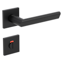 Vorschaubild Griffwerk VAYA 137 TRI fast2fix Fast2Fix GK3 Rosetten eckig WC rot/weiß Graphitschwarz