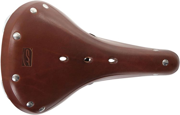 CONTEC Sattel Classic Exclusiv Trekking braun gravy