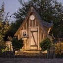 Vorschaubild Gartenhaus Lieblingsplatz Hexenhaus mit Vollausstattung