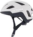 Vorschaubild Victoria Helm React LED 52-55 cm weiß,grau,schwarz