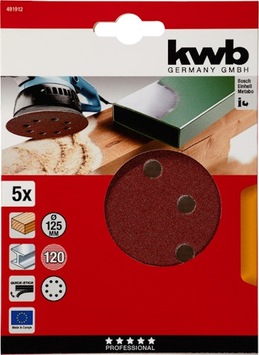 kwb Q-STICK Scheib gel 125 K120 SB 491912