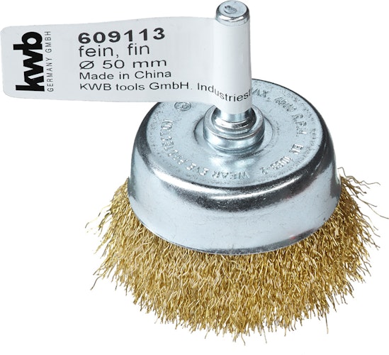 kwb Topfbürste Mess. Fein 50 mm LS 609113