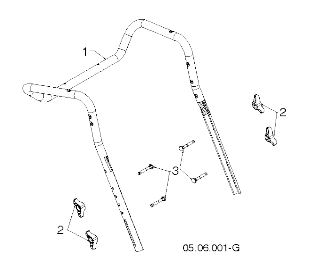 Explosionszeichnung Ersatzteile