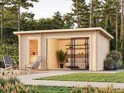 Palmako Saunahaus Sanna 12,8 m³ Slide