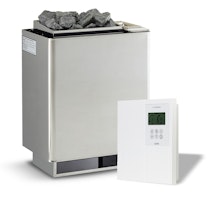 Infraworld Verdampferofen-Set Verdampferofen Hotline S7 + Steuerung Saunacontrol A0 (Slimline 1200)