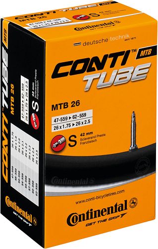 Continental MTB Schlauch 26 Zoll Sclaverandventil