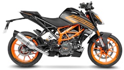 LeoVince SLIP-ON Edelstahl SBK LV ONE EVO für KTM DUKE 125/390
