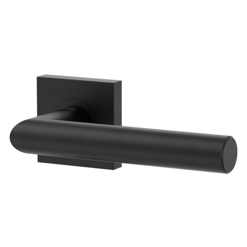 Griffwerk LUCIA PROFESSIONAL PVD+ Schraubtechnik GK3 Rosetten eckig OS Graphitschwarz PVD+