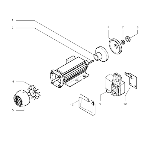 Metabo BW - Motor 7,40 DNB