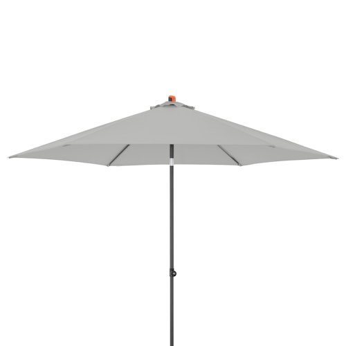 doppler Mittelmastschirm myZONE 300 Push up, Aluminium Anthrazit / 100 % Polyester 180 g/m²