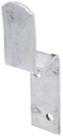 Alberts® Zaunriegelhalter feuerverzinkt BxH 34x160 mm 