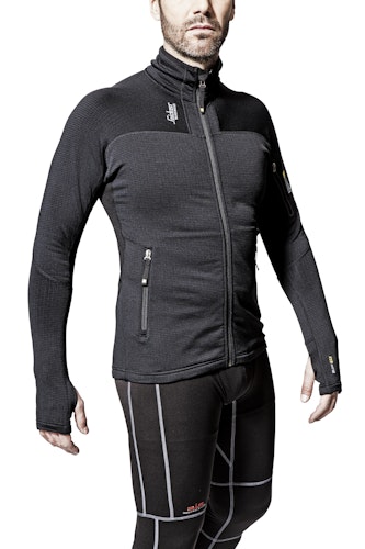 Snickers Workwear 9438 Body Mapping Mikro Fleece Arbeitsjacke