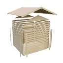 Vorschaubild Karibu Eco Gartenhaus Gerätehaus Dahme 0/1/2/3 - 14 mm