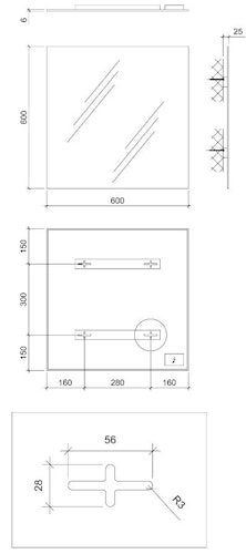 Ximax Infrarotheizkörper SPIEGEL Paneel