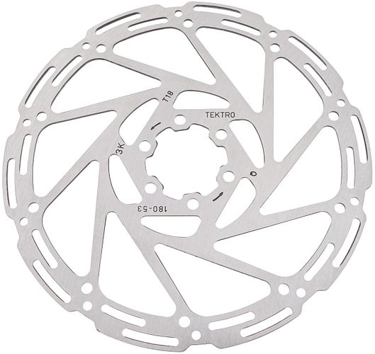 Tektro Bremsscheibe TR53 Ø 180 mm silber