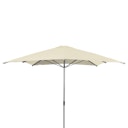 Vorschaubild doppler Mittelmastschirm ALU EXPERT 300 x 300 Telescope, Aluminium Silber / 100 % Polyester 180 g/m²