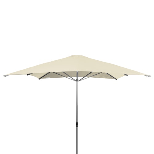 doppler Mittelmastschirm ALU EXPERT 300 x 300 Telescope, Aluminium Silber / 100 % Polyester 180 g/m²