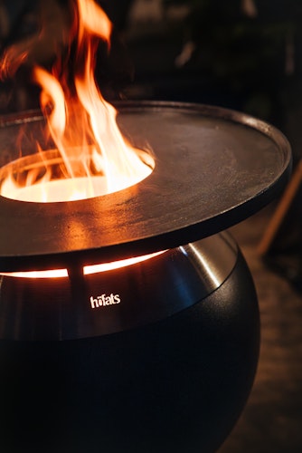 höfats MOON 45 Plancha-Grillset mit hohem Fuß